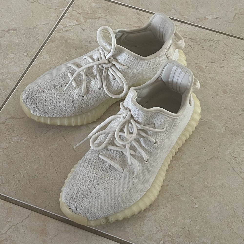 White yeezys
